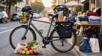 cycling influences shopping habits