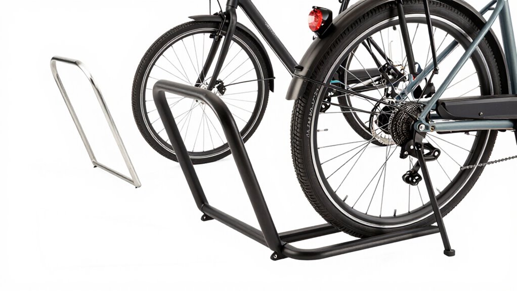 e bike securement and stability