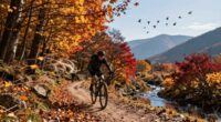experiencing seasons through cycling