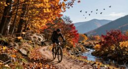 experiencing seasons through cycling