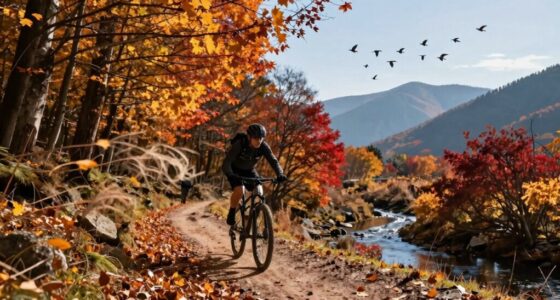 experiencing seasons through cycling