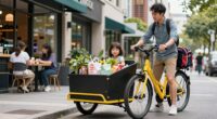 family e bikes for deliveries