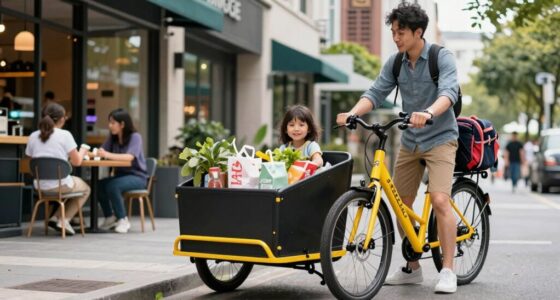 family e bikes for deliveries