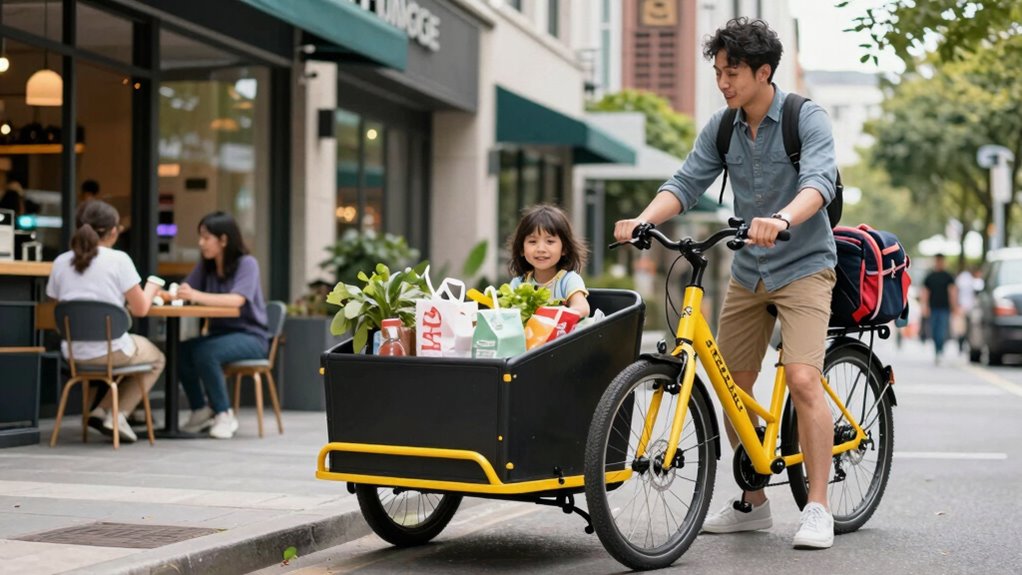 family e bikes for deliveries