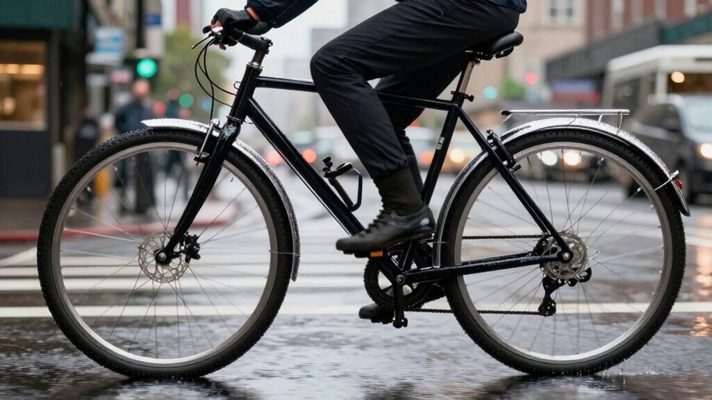 full fenders keep riders clean