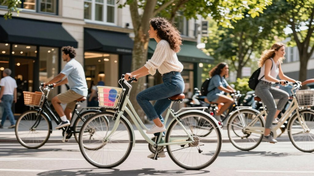 inclusive comfortable cycling options