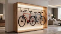 indoor bike storage solution