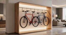 indoor bike storage solution
