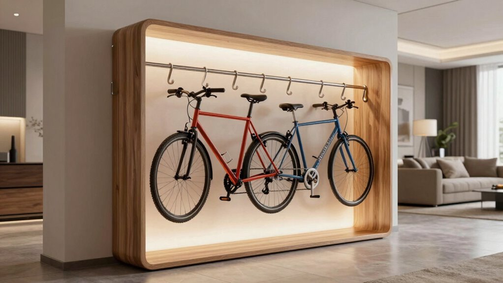 indoor bike storage solution