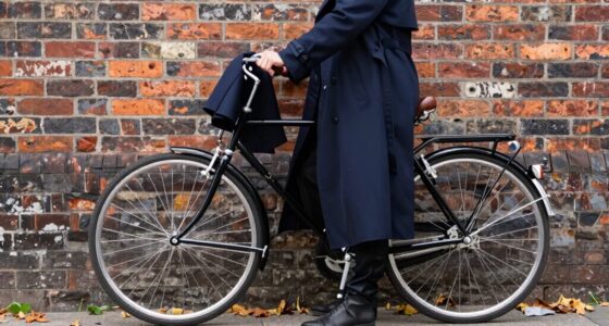 long coats get caught