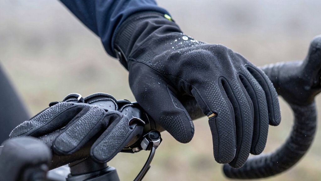 properly fitting breathable gloves