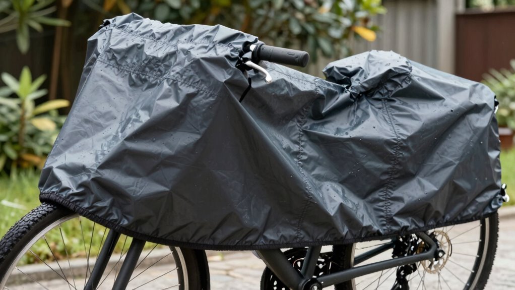 protects bike from elements