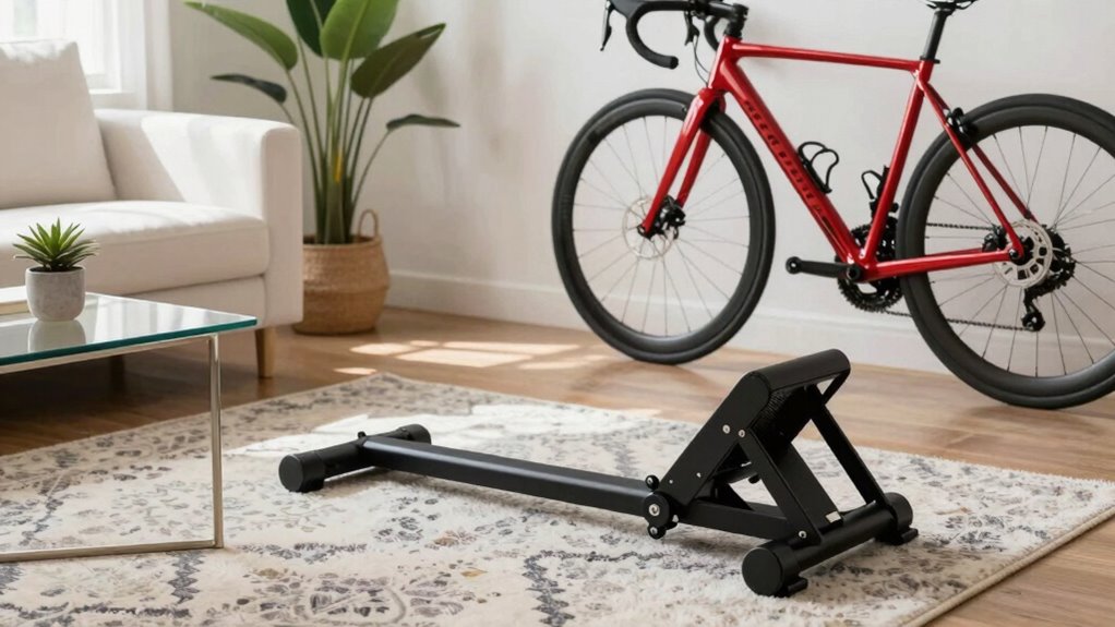 quiet space saving cycling solution