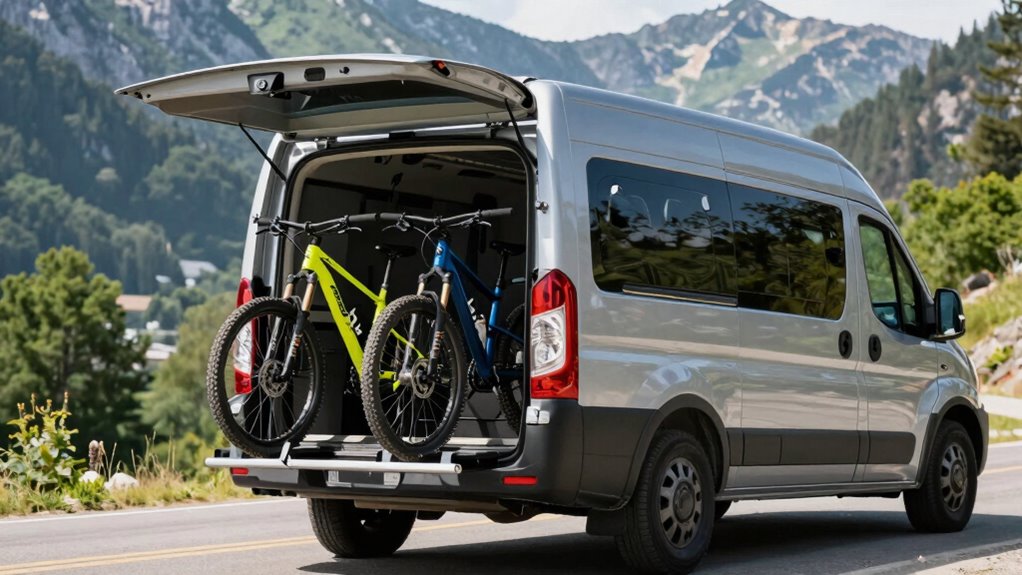 secure versatile rv bike transport