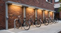 secure well designed bike parking