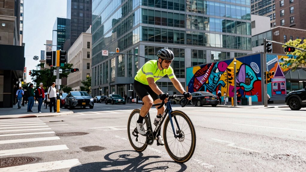 urban cycling safety habits