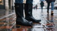 wear waterproof footwear