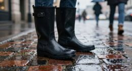 wear waterproof footwear