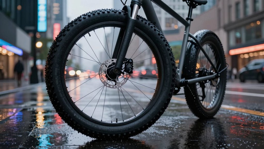 wider tires enhance urban comfort