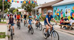 community cycling event impact