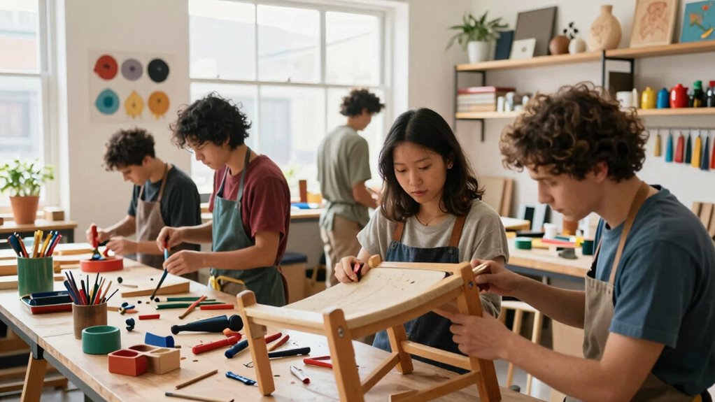community skill sharing promotes sustainability
