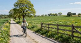 enjoying leisurely cycling journeys