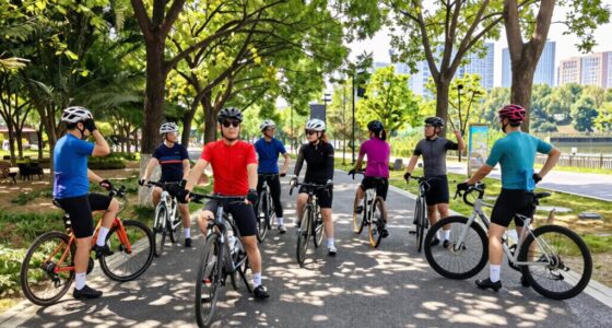organize local cycling community