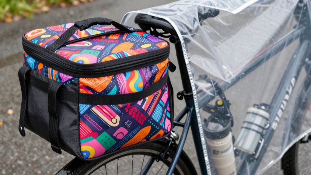 secure organized cycling gear