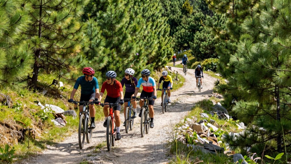 smaller groups enhance riding experience