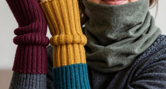 versatile winter accessory layers