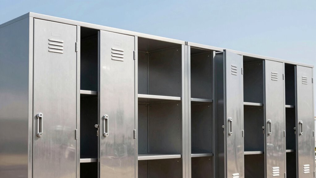 vertical modular weatherproof storage