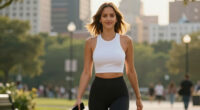 Jessica Alba Wears Quintessential Going-Out Top For Sporty Outing With Danny Ramirez and Her Lookalike Daughters