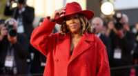 Queen Latifah Bundles Up in a Bold, Oversized Coat on the 2026 BET Awards Red Carpet