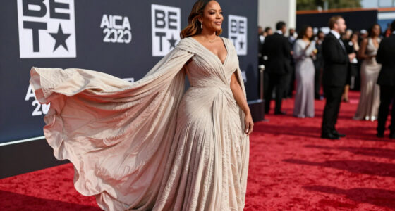 Queen Latifah’s Kilian Kerner Look Brings Textural Volume to the BET Awards 2026 Red Carpet