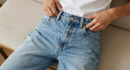 Hailey Bieber Gap Jeans