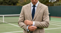 Tennis Star Tommy Paul Wore A Fantastic Burberry Suit To Marry Paige Lorenze