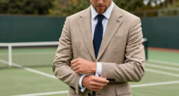 Tennis Star Tommy Paul Wore A Fantastic Burberry Suit To Marry Paige Lorenze