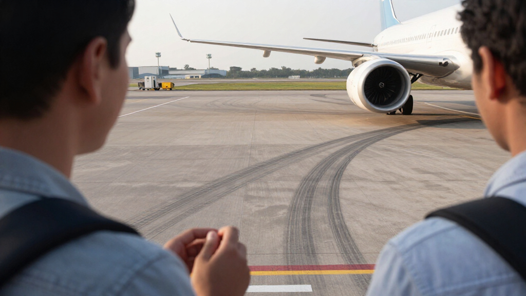 Plane Skids Off Runway At Harry Reid Airport After Landing Gear Issue