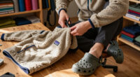 This Vibram Crocs Sneaker Secretly Flexes Patagonia-Level Fleece
