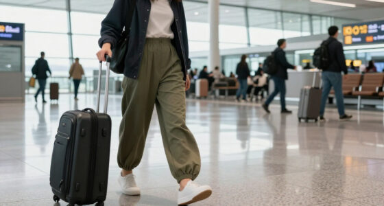 Hold The Black Pants—This Is The Airport-Pant-Color Trend You're About To See Everyone Wear Instead