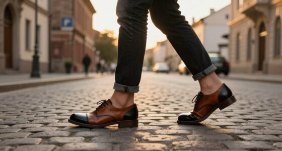 Two-Tone Shoes Will Always Be Elegant