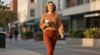 When Stylish Over-50s Wear Leggings, They Opt For This Trending Non-Black Shade