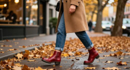 6 Ways To Wear Red Shoes With Jeans, Skirts And Trousers This Autumn