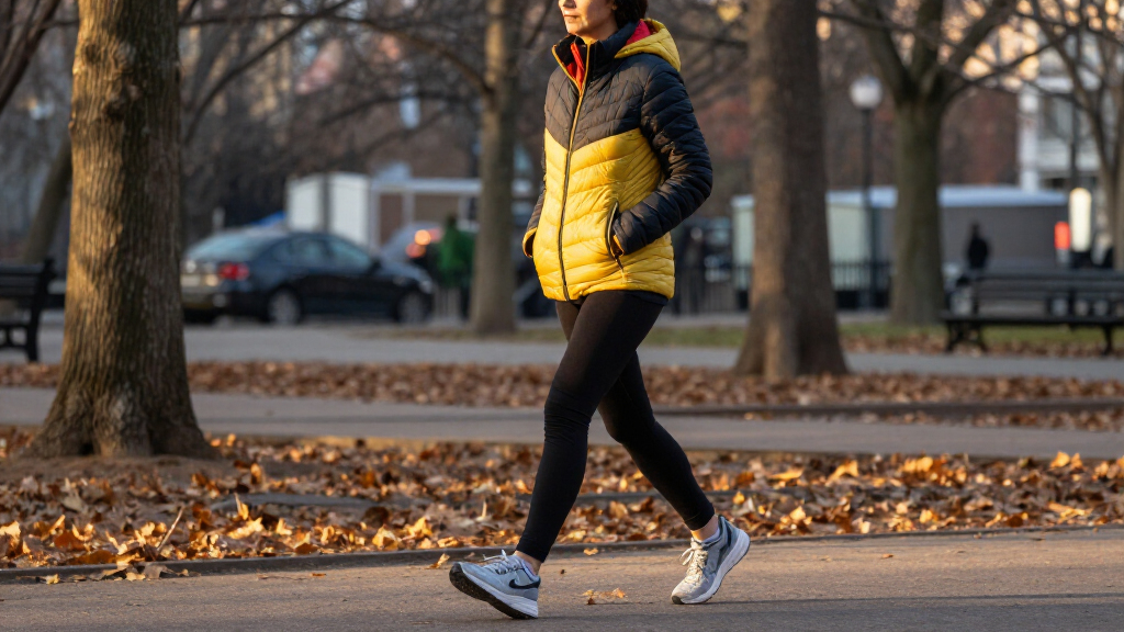 Hold The Black Jackets—J.Law's Winter Jacket Color Makes Leggings And Sneakers Look Way Chicer