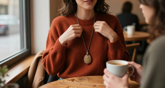 Let The Long Pendant Necklace Be Your Go-To Fall Jewelry Statement