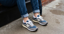 New Balance's Quietly Cool Sneaker Is A Rain Boot In Dad Shoe Form