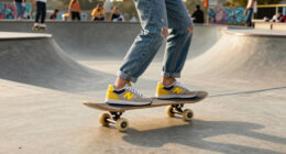New Balance’s Skate Shoe Is Seeing Yellow And Looking Good Doing It
