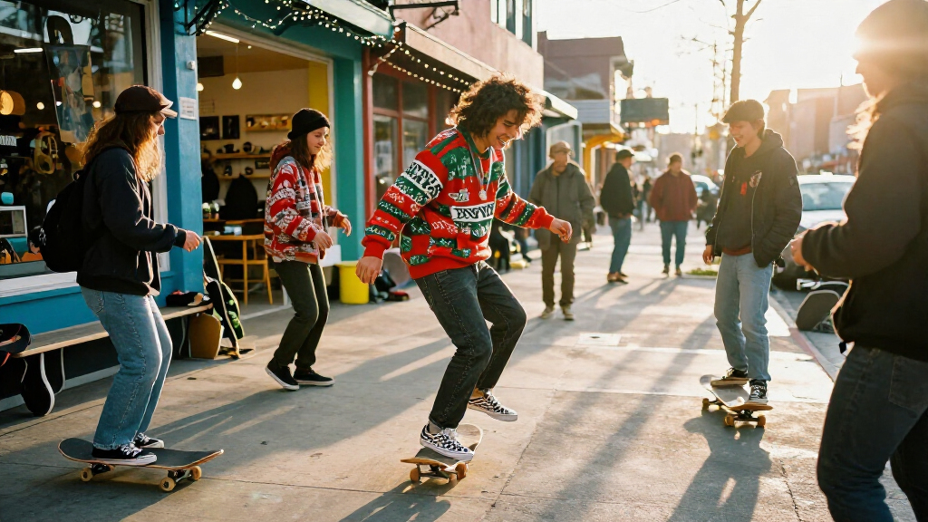 Vans Delivers Chaos And Glam For Its "Meet The Vans" Holiday Collection